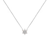 Pave star crystal pendant