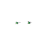 Pera coloured crystal stud earrings