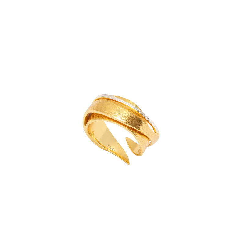 Piala two tone ring