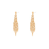 Rhian filigree crystal earrings