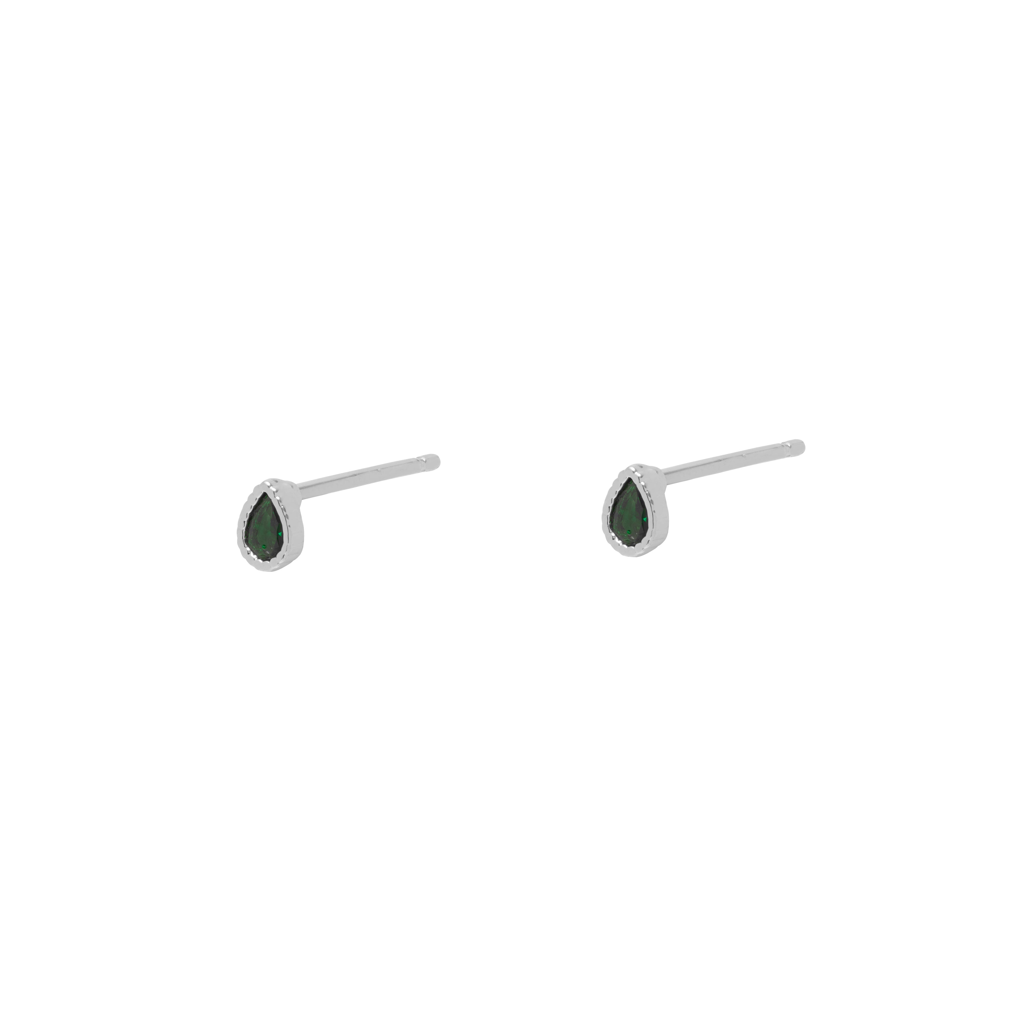 Rima teardrop crystal studs | MEZI