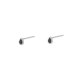 Rima teardrop crystal studs