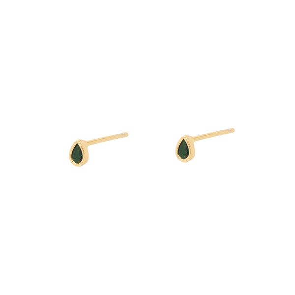 Rima teardrop crystal studs