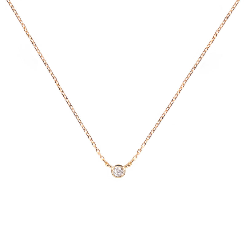 Ronda eyelet crystal pendant