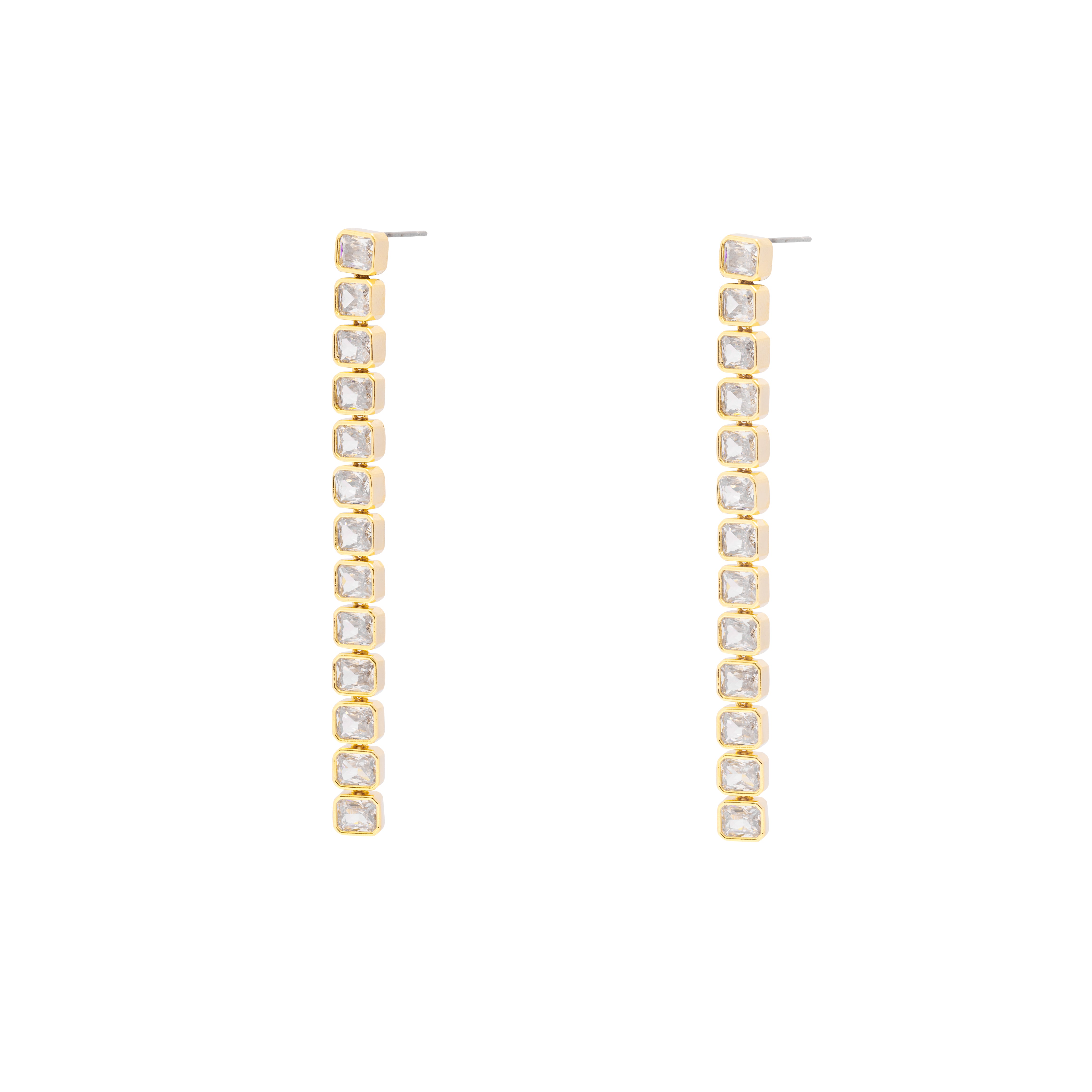 Santina crystal earrings | MEZI