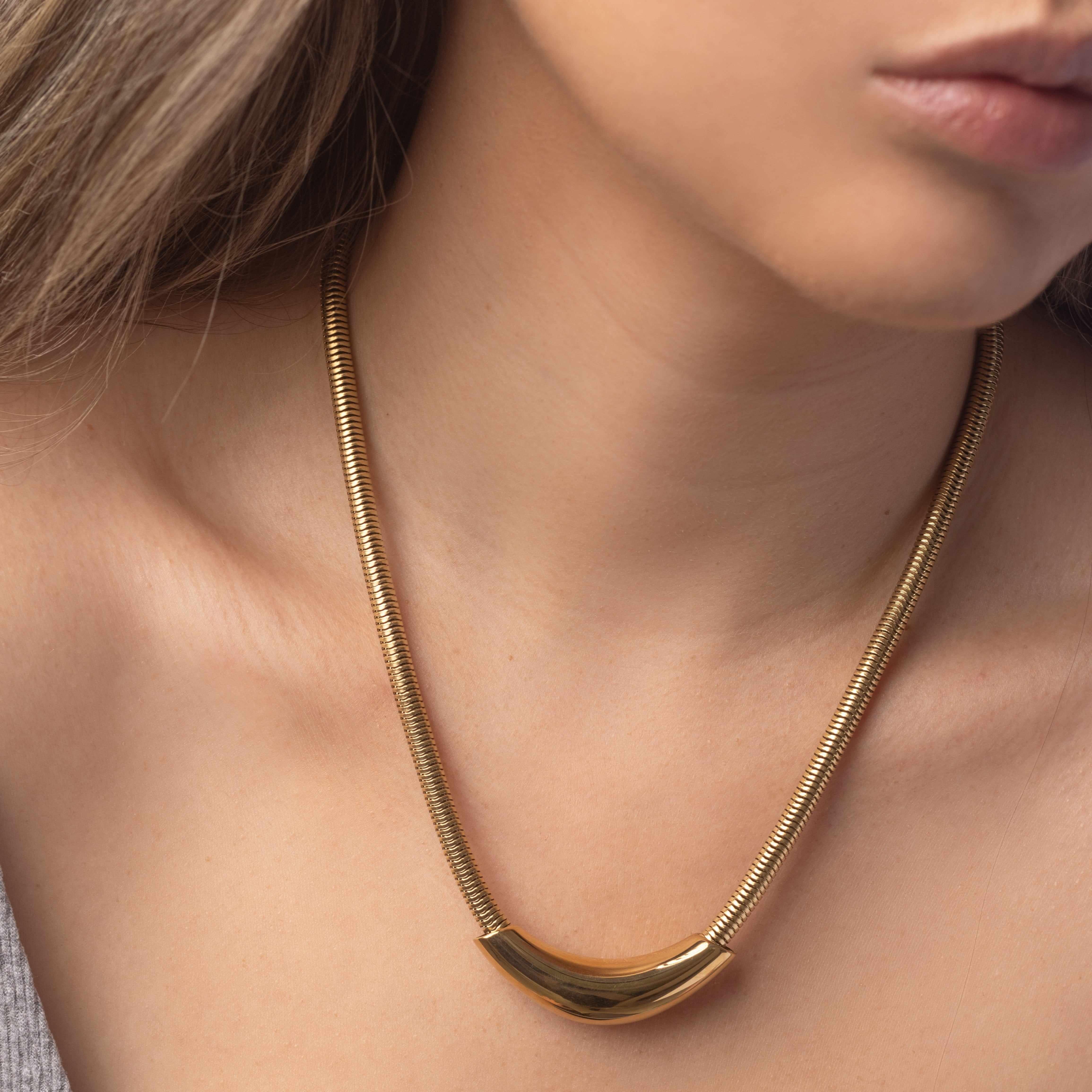 Sharin bar waterproof necklace