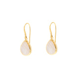 Sola teardrop semi-precious earrings