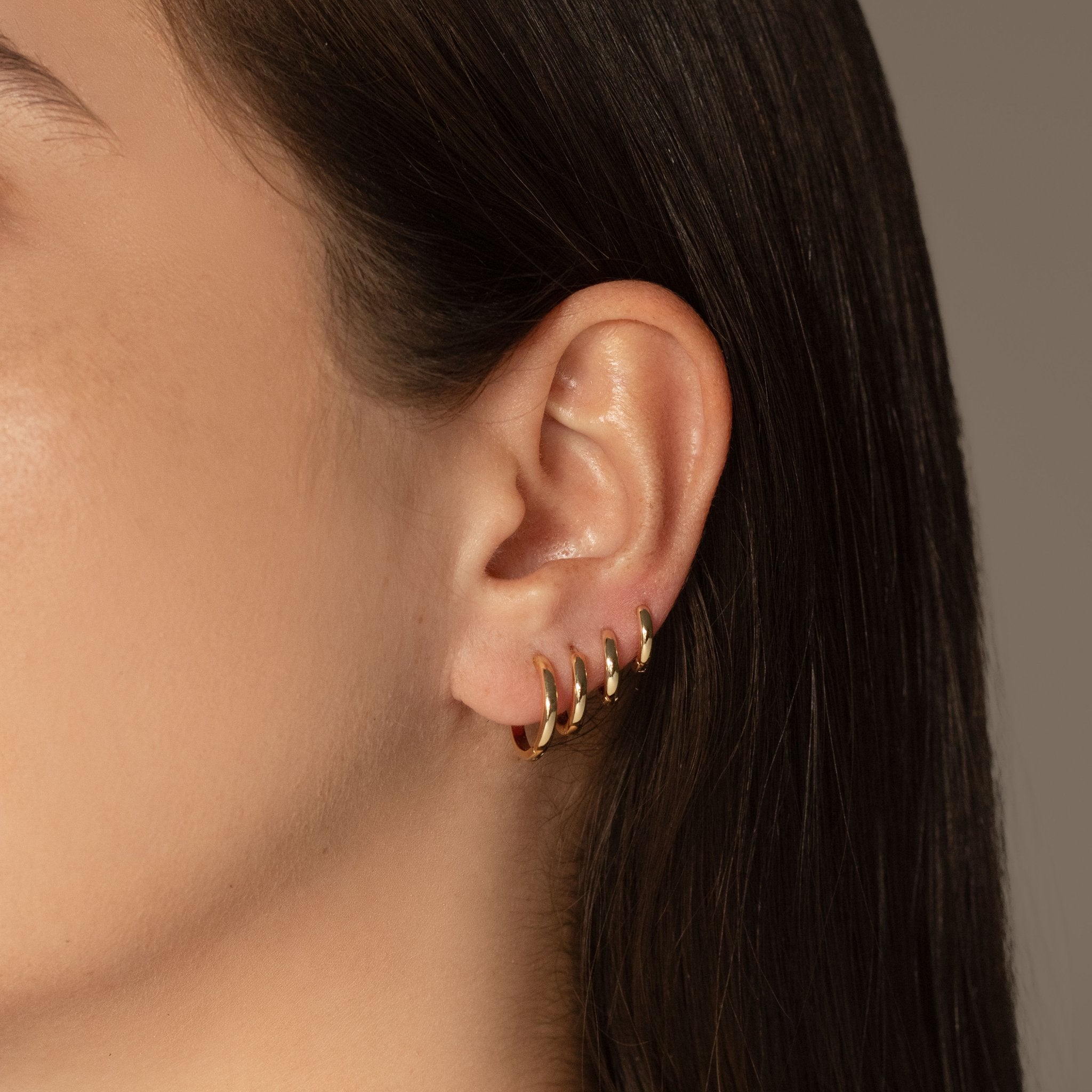 Kiya Build Your Own Huggie Earring Stack
