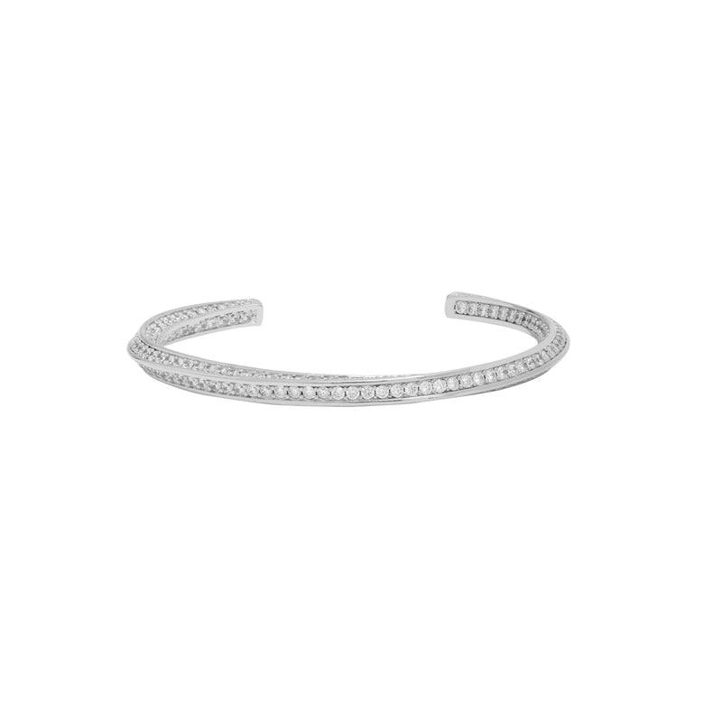 Tinta crystal cuff bracelet