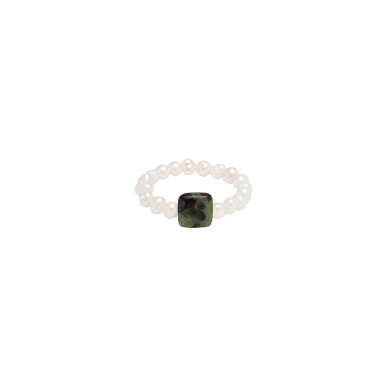 Vashti freshwater pearl semiprecious ring