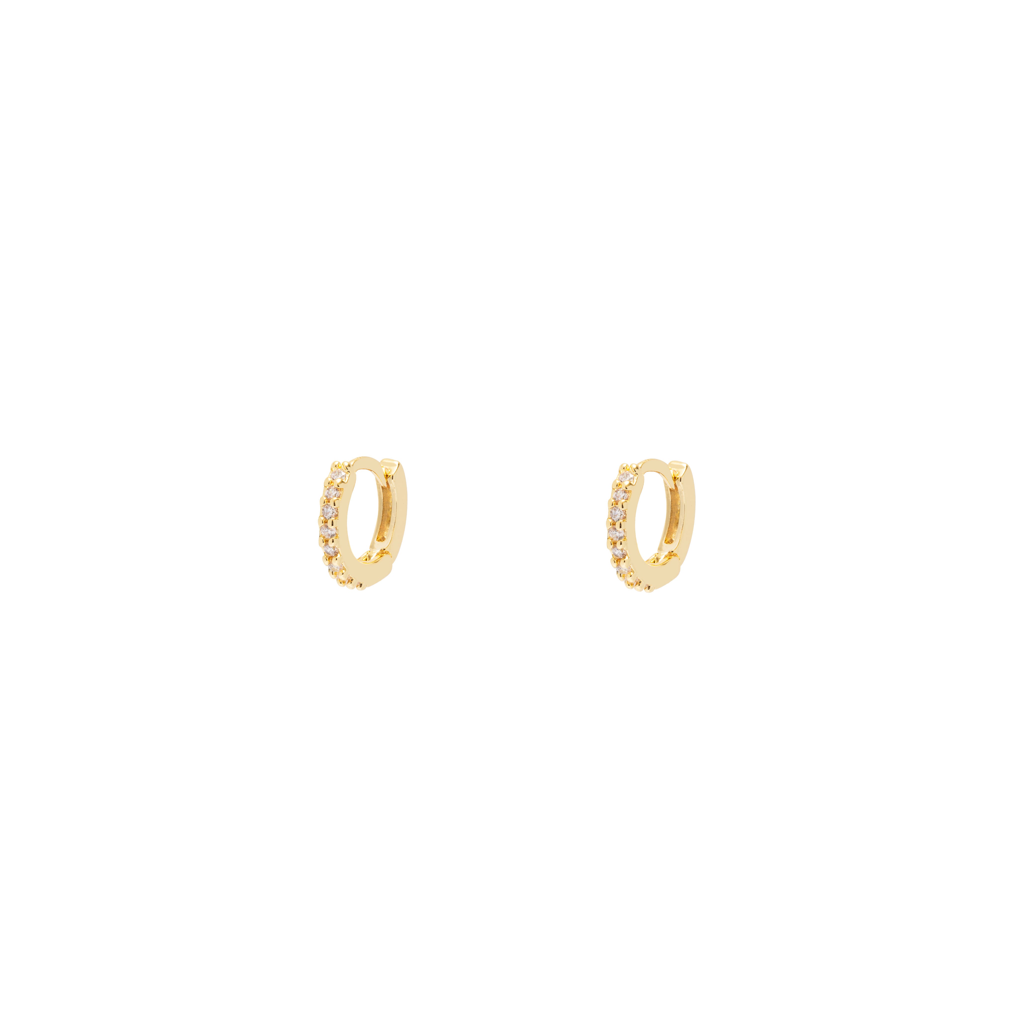 Zeina crystal huggies | MEZI