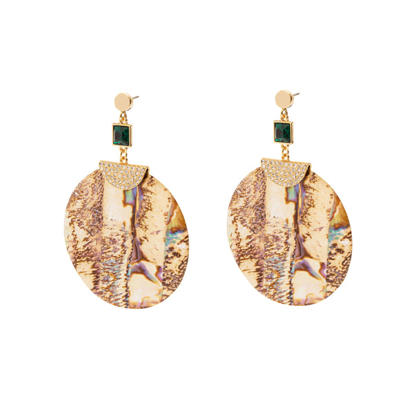 Zelda seashell earrings