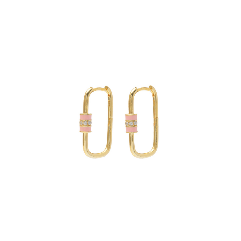 Desperada enamel rectangle hoops