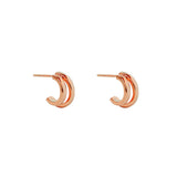 Amari hoop earrings