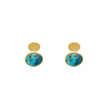 Aliza 2 micron gold earrings