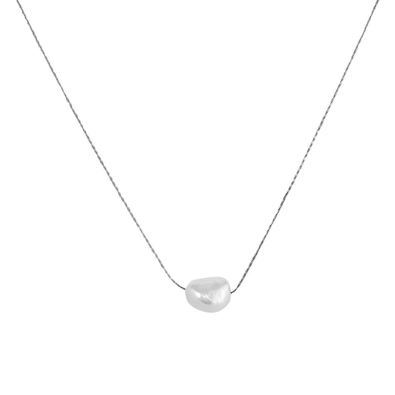 Lurice large freshwater pearl gold pendant