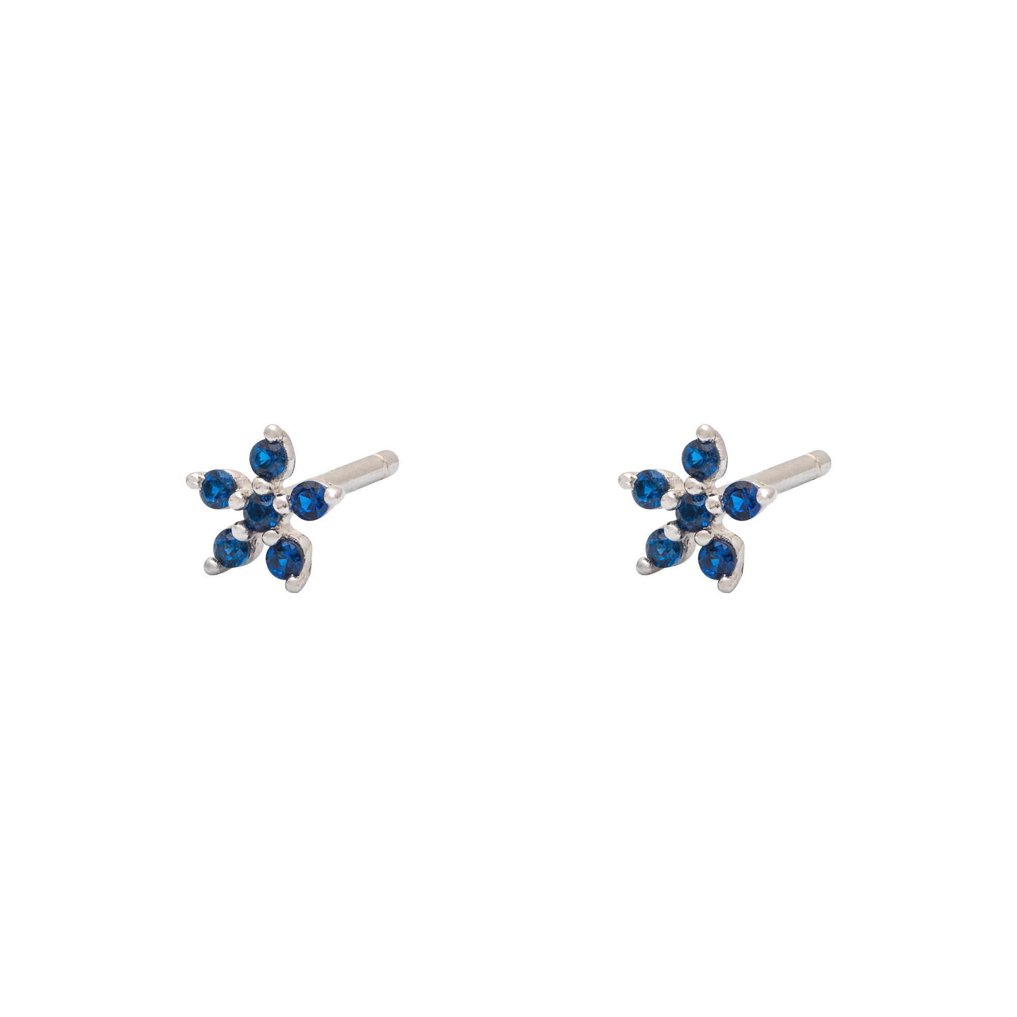 Cary flower crystal studs | MEZI