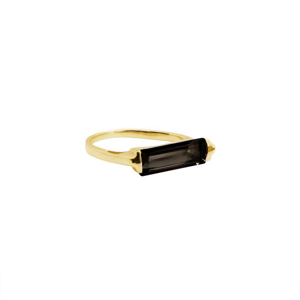 Cecilia onyx semi-precious stone ring