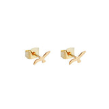 Chaya 2 micron gold dove studs