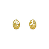 Chike filigree hoop earrings