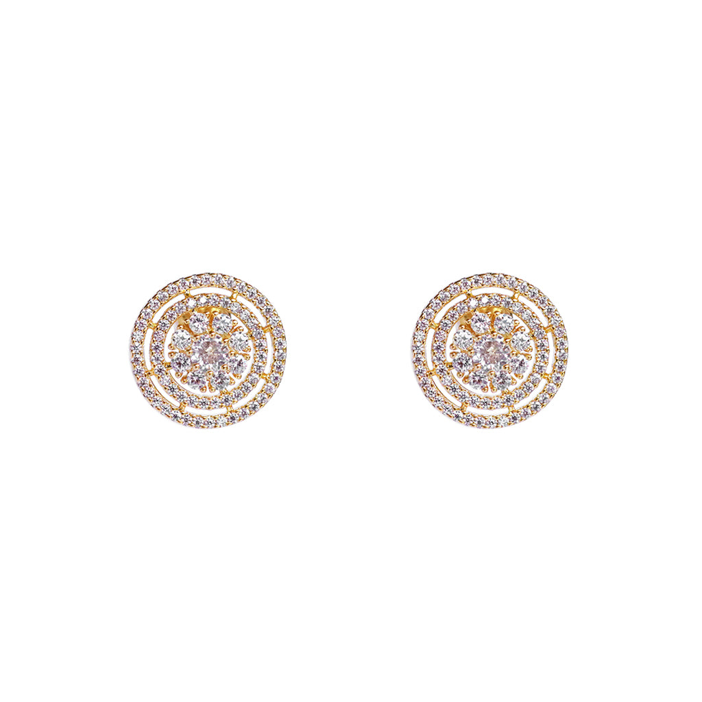 Giyani crystal large stud | MEZI