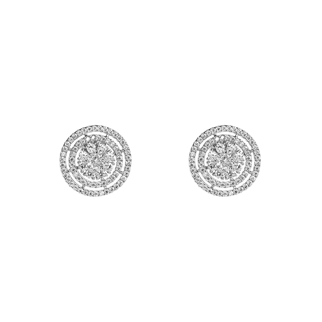 Giyani crystal large stud | MEZI
