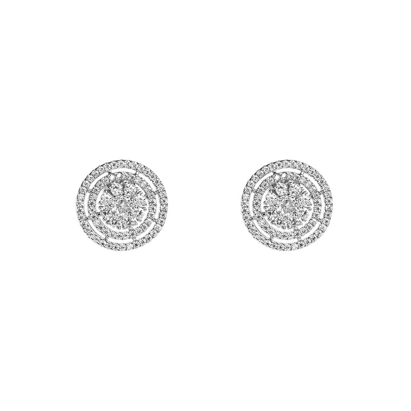 Giyani crystal large stud