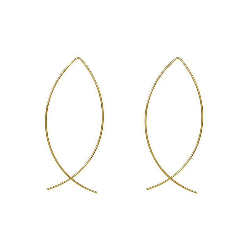 Harmonie 2micron gold plated earrings