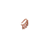Malani conch crystal ear cuff