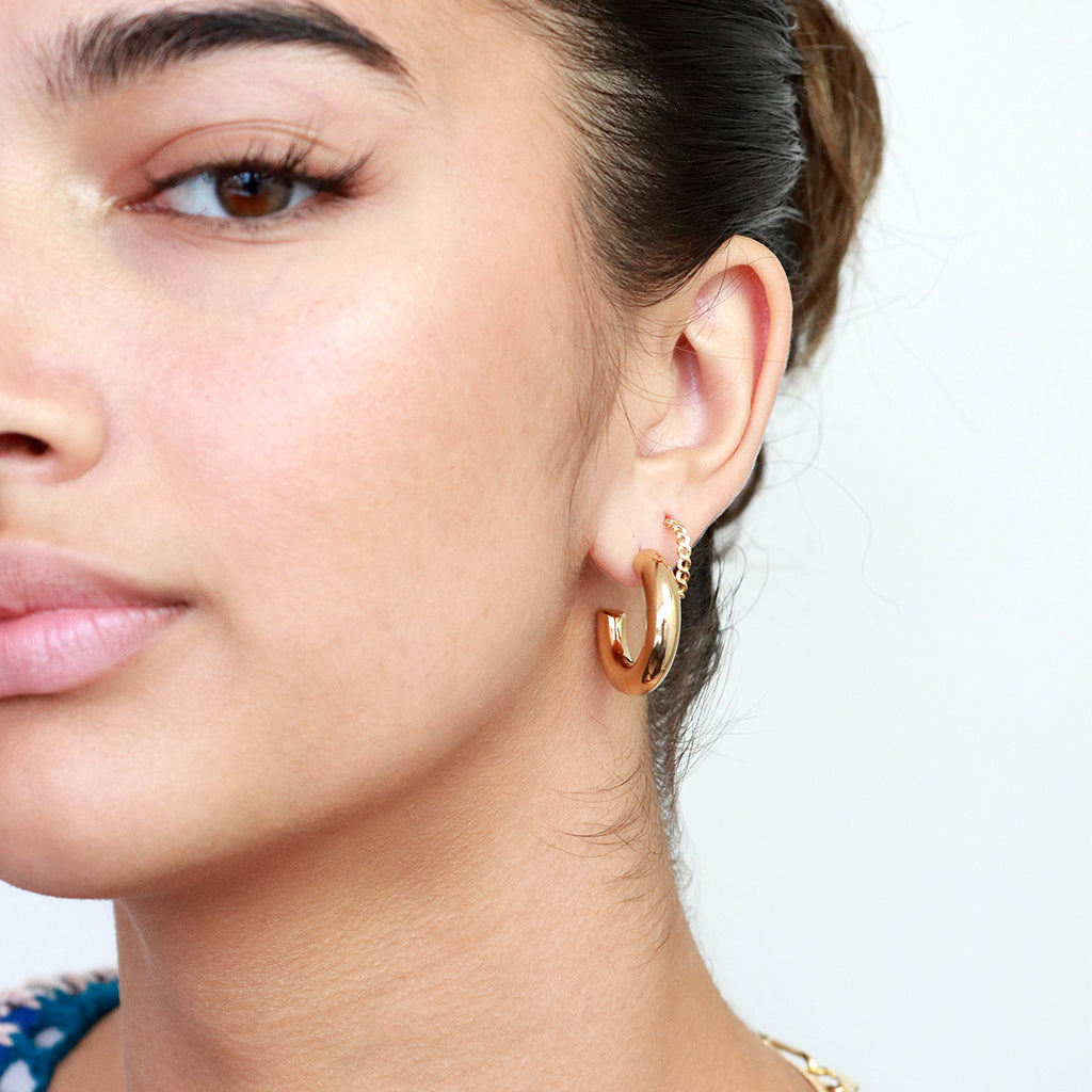 Norah thick hoops | MEZI