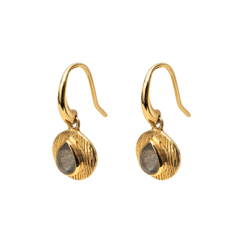 Gold vermeil earrings discount