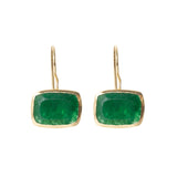Cecilia semi-precious gold earrings