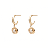 Belicia semi precious drop earrings
