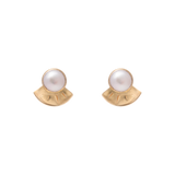 Melosa gold semi precious studs