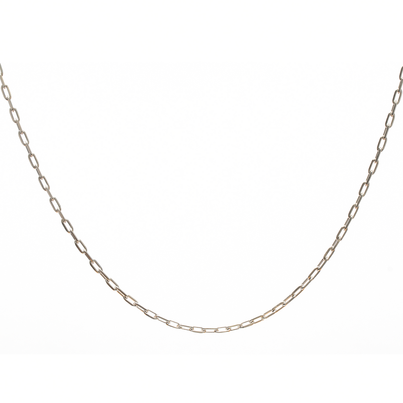 Roque link gold chain necklace