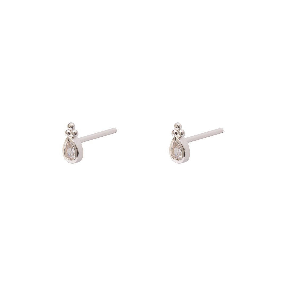 Alna gold plated studs | MEZI