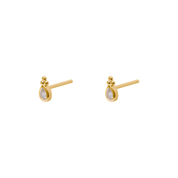 Alna gold plated studs