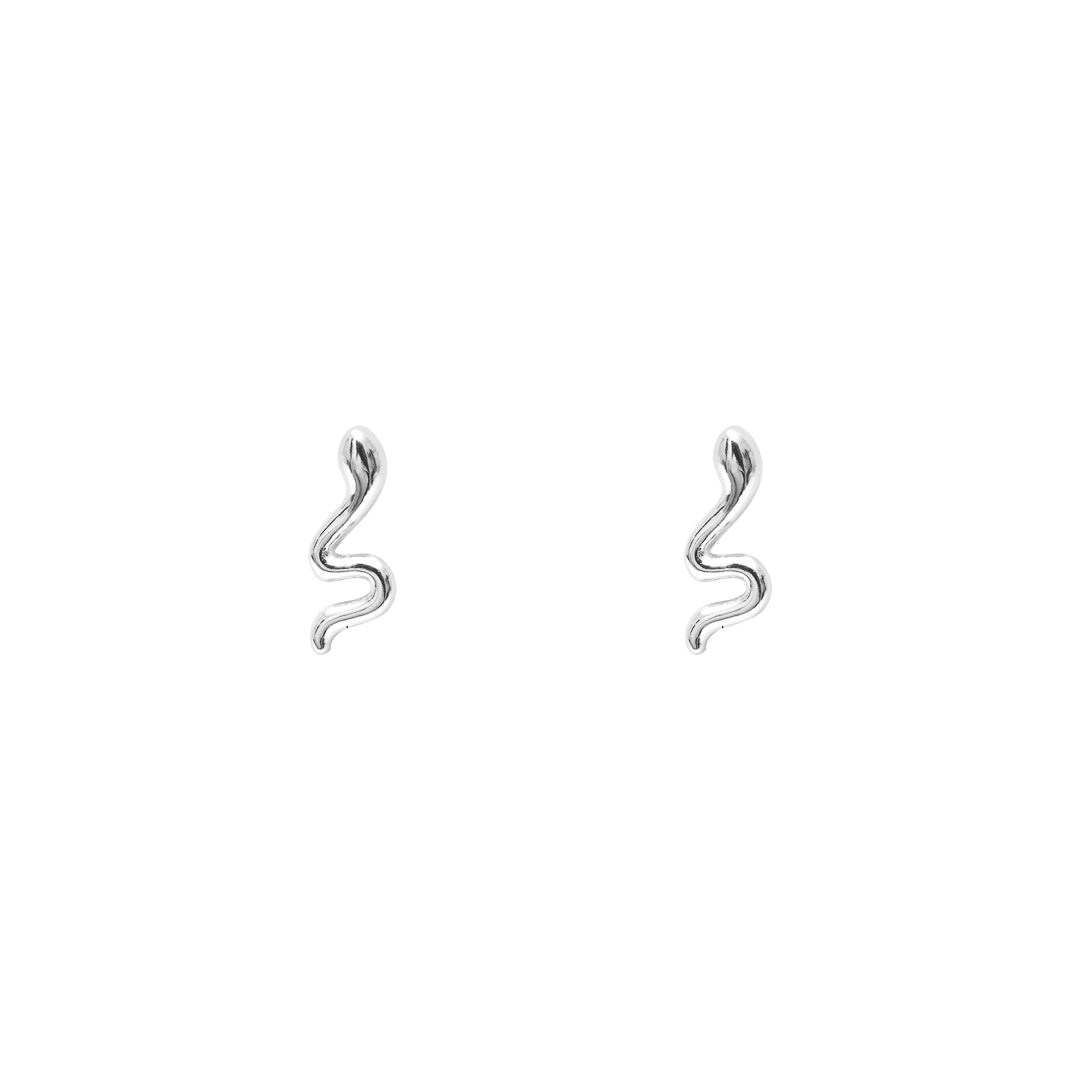 Snake stud earrings | MEZI