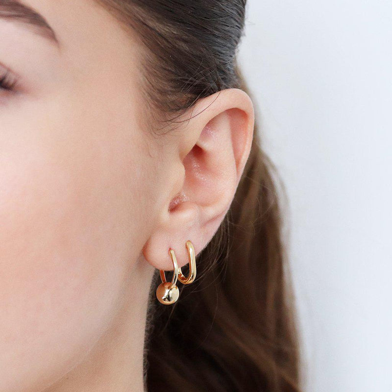 Liani hoops earrings