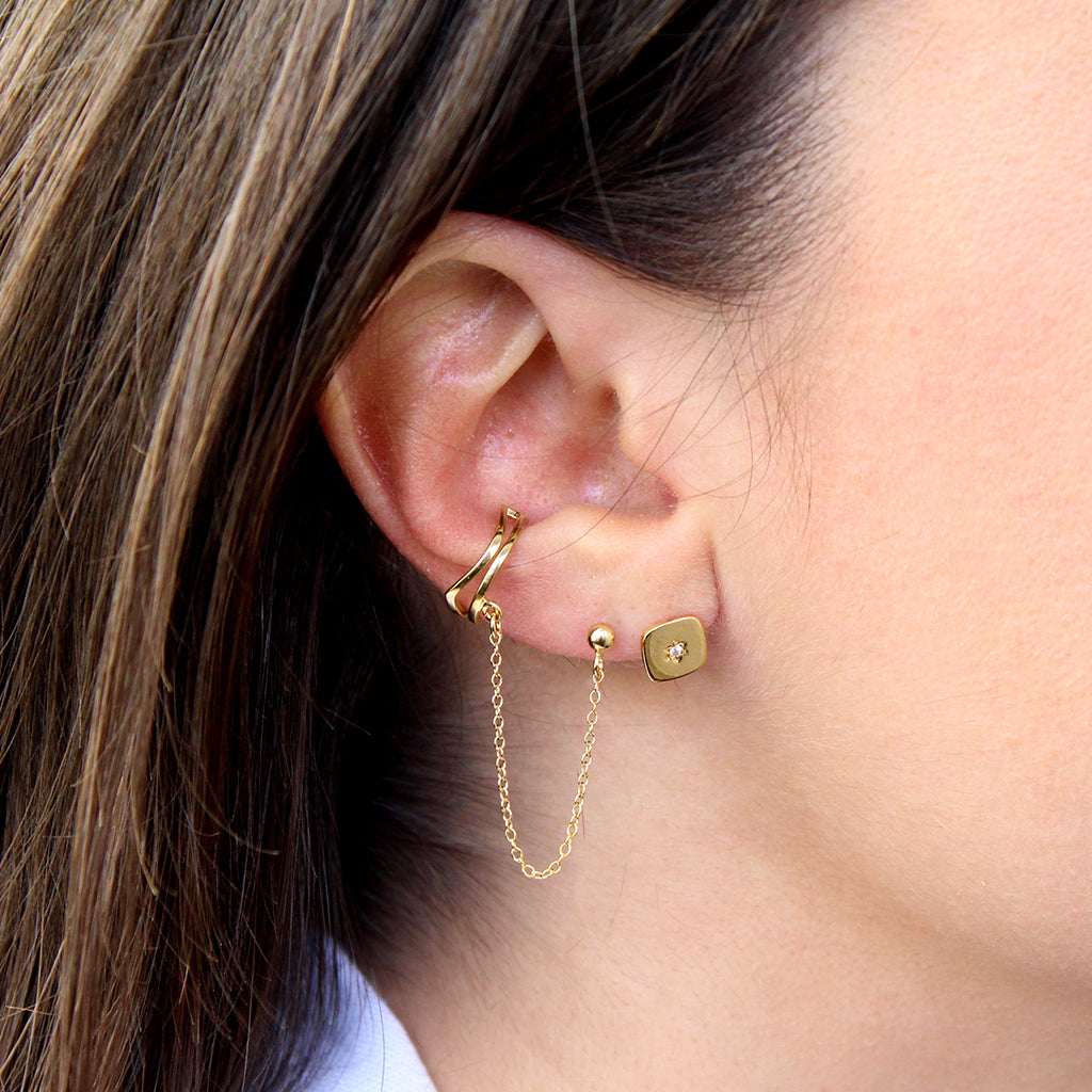 Oria chain ear cuff | MEZI
