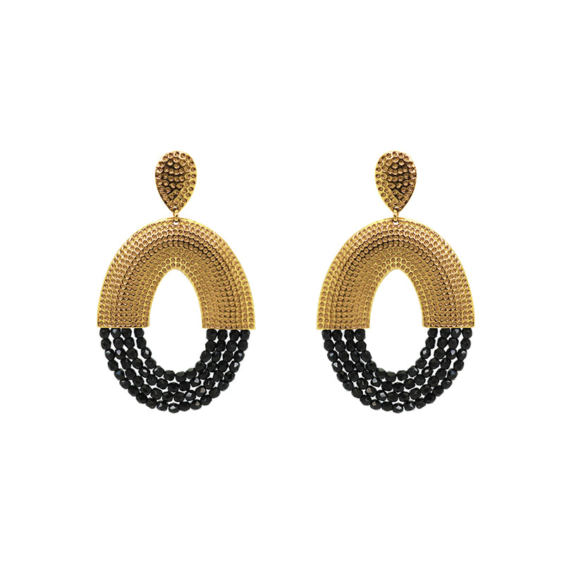 Vidigal white pearl earrings