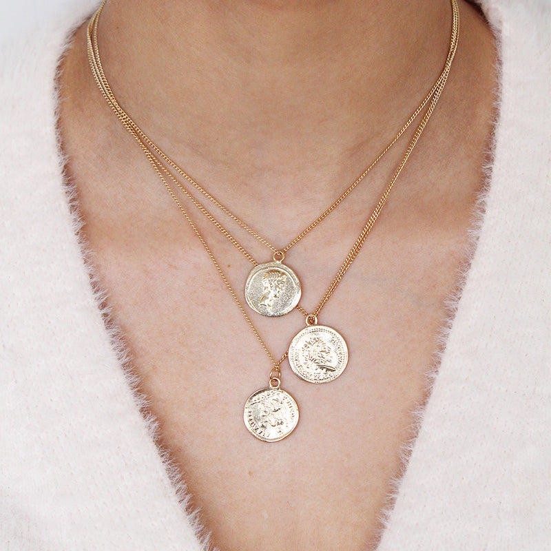 Poli coin pendant