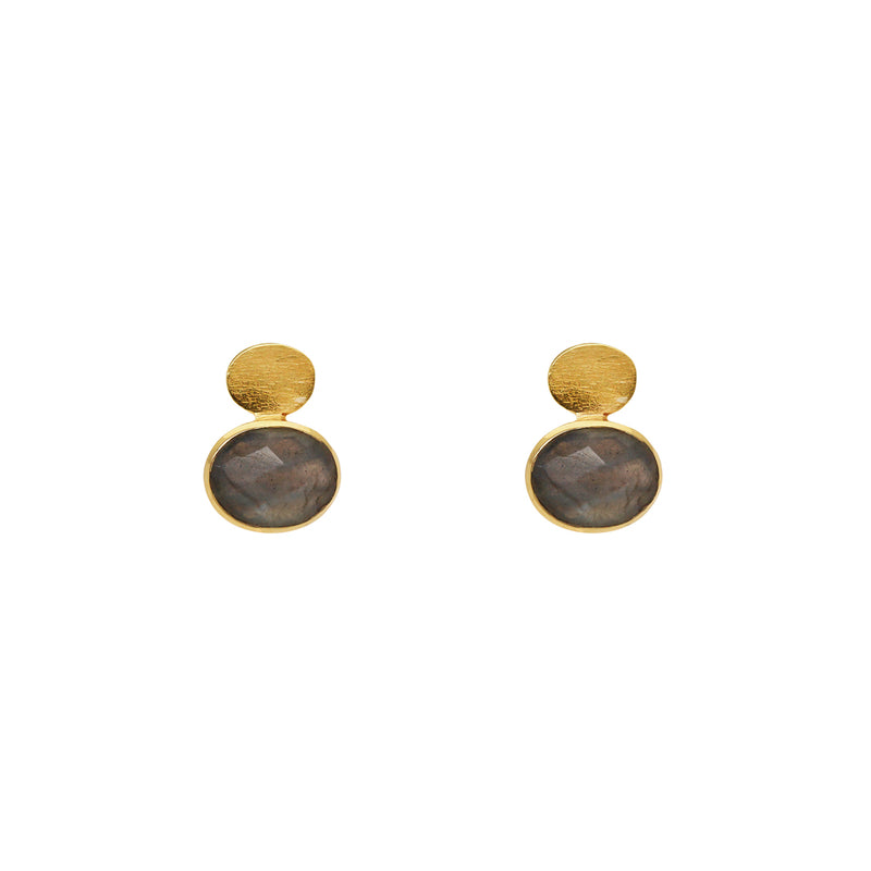 Aliza 2 micron gold earrings