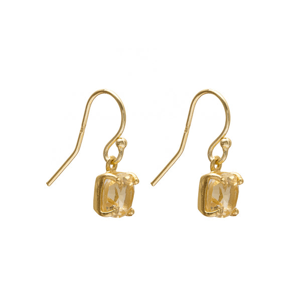 Malo semi-precious stone drop earrings
