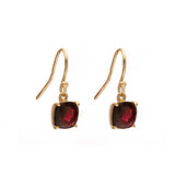 Malo semi-precious stone drop earrings