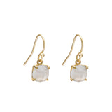 Malo semi-precious stone drop earrings