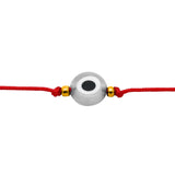 Evil eye red string bracelet