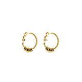 Kefira gold filled hoops