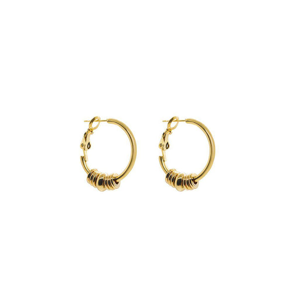 Kefira gold filled hoops