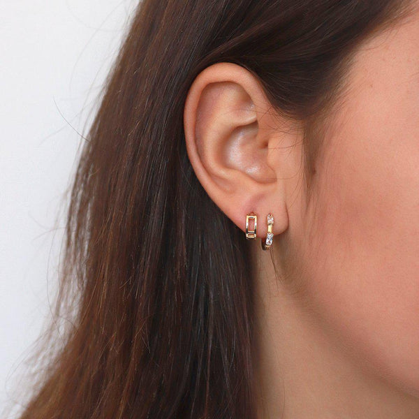 Huggies Buy Huggie Earrings Online Huggie Hoops MEZI
